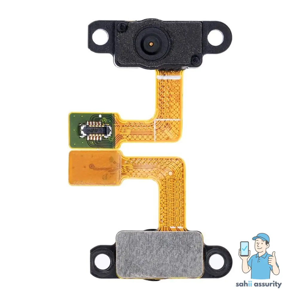Fingerprint Sensor with Flex Cable for Samsung Galaxy A50 Black